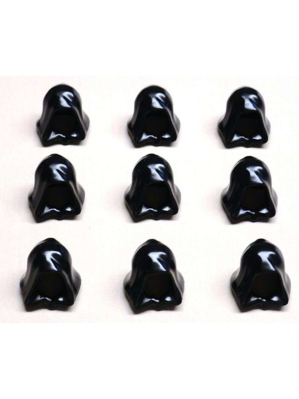 LEGO Black Hood - Lot of 9 - For minifigs - Jedi Hoods